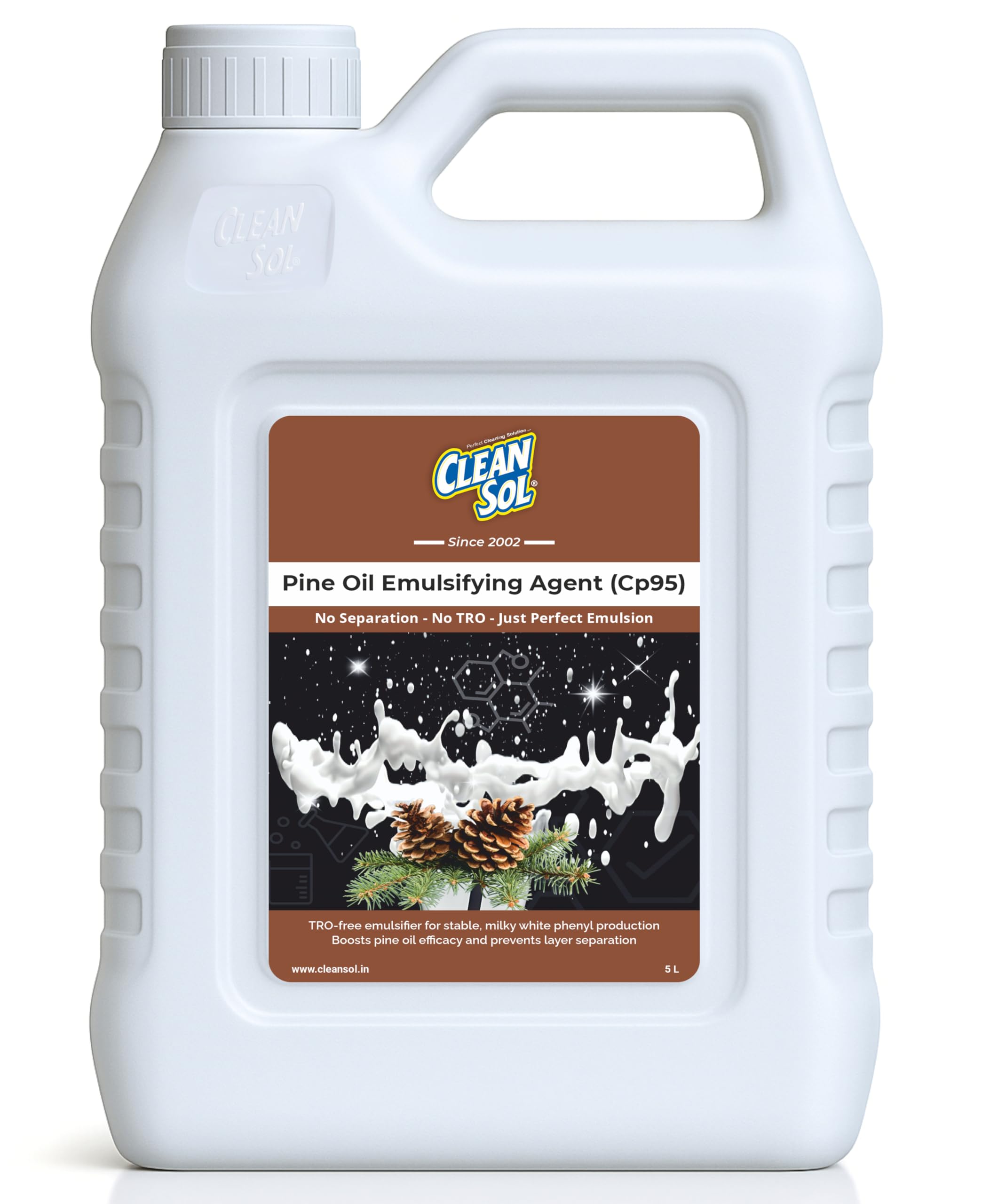 Cleansol Pine Oil Emulsifying Agent (CP95) – 5 Litre | Ideal for
